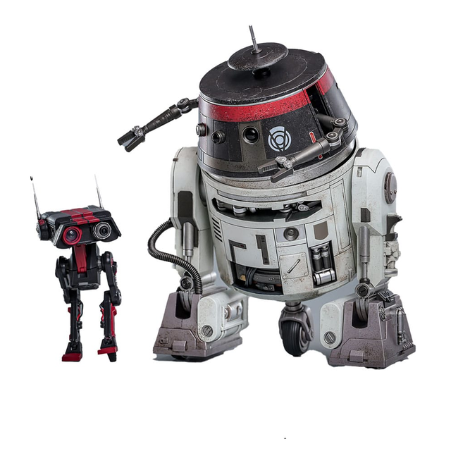 Star Wars Chopper (C1-10P) & BD-1 (Imperial Disguise) Hot Toys Exclusive