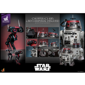 Star Wars Chopper (C1-10P) & BD-1 (Imperial Disguise) Hot Toys Exclusive