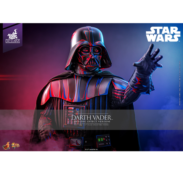 Star Wars Movie Masterpiece Darth Vader (Dueling Effect Version) Hot Toys Exclusive 35cm