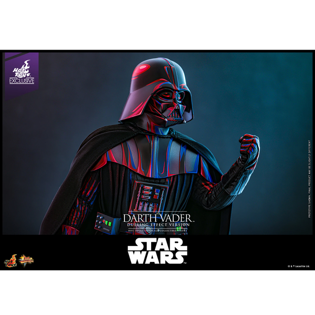 Star Wars Movie Masterpiece Darth Vader (Dueling Effect Version) Hot Toys Exclusive 35cm