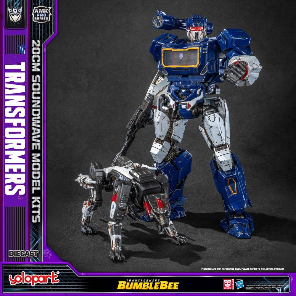 Yolopark Transformers AMK Pro Soundwave (Oversea Version) afbeelding