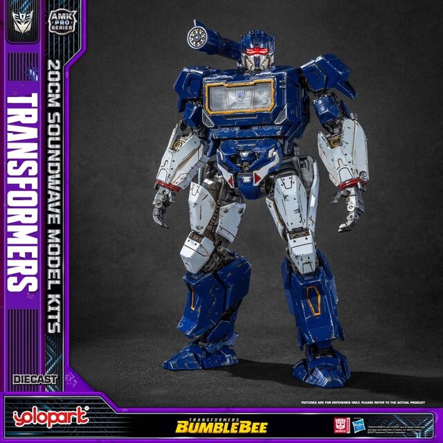 Transformers: Bumblebee AMK Pro Series Plastic Model Kit Soundwave (Oversea Version) 20cm