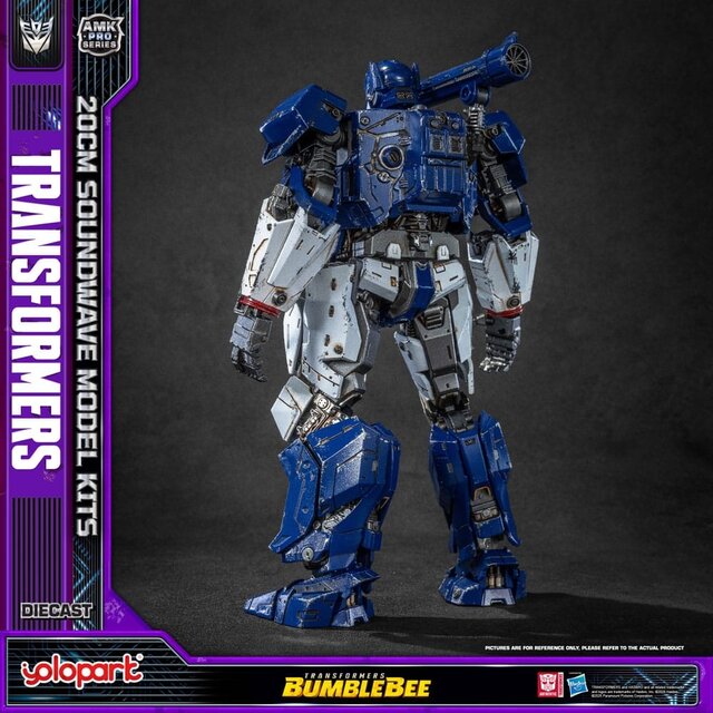 Transformers: Bumblebee AMK Pro Series Plastic Model Kit Soundwave (Oversea Version) 20cm