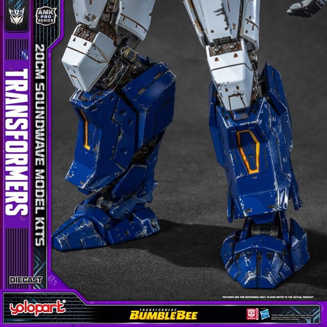 Transformers: Bumblebee AMK Pro Series Plastic Model Kit Soundwave (Oversea Version) 20cm