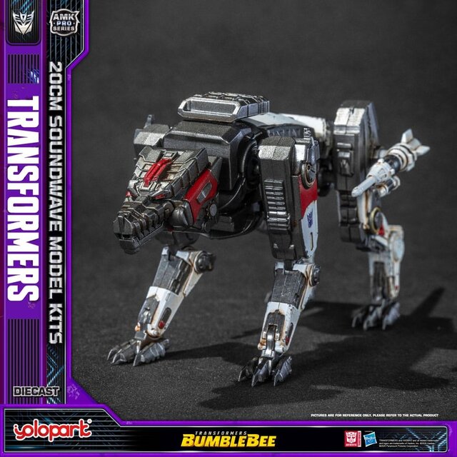 Transformers: Bumblebee AMK Pro Series Plastic Model Kit Soundwave (Oversea Version) 20cm