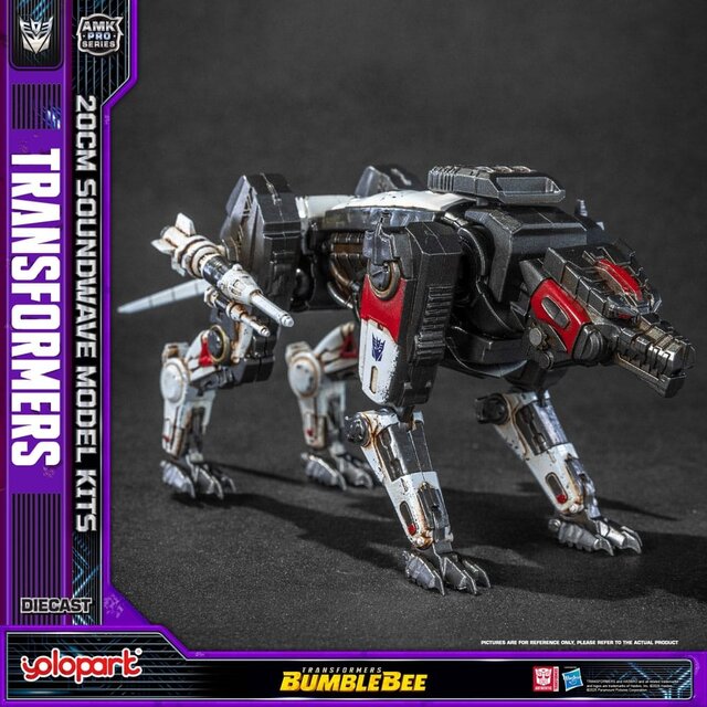 Transformers: Bumblebee AMK Pro Series Plastic Model Kit Soundwave (Oversea Version) 20cm