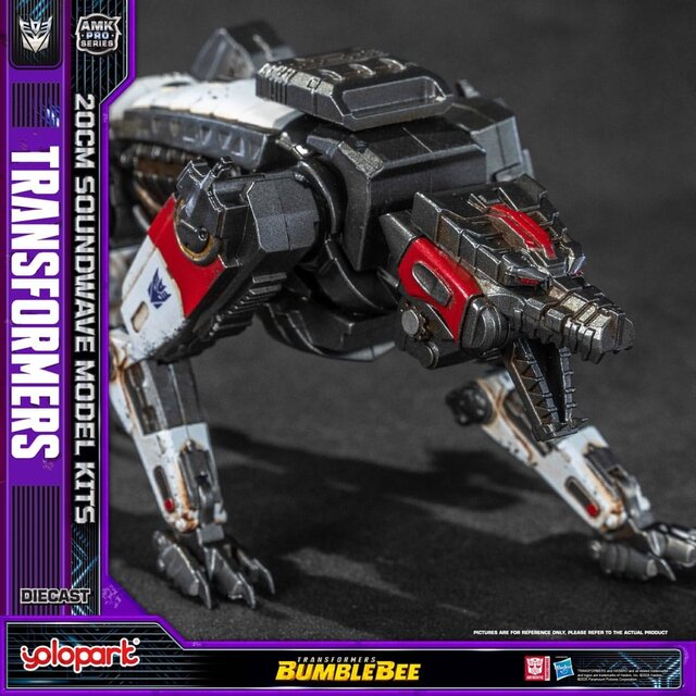Transformers: Bumblebee AMK Pro Series Plastic Model Kit Soundwave (Oversea Version) 20cm