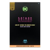 DC Direct Batman: The Animated Series Lock-Up Black Light Edition (Gold Label) 15cm