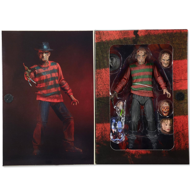 A Nightmare on Elm Street Ultimate Freddy Krueger 30th Anniversary Action Figure 18cm