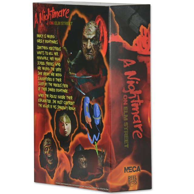 A Nightmare on Elm Street Ultimate Freddy Krueger 30th Anniversary Action Figure 18cm