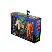 TMNT II: The Secret of the Ooze 2-Pack Lab Coat Professor Perry and Hazmat Suit Professor Perry 18cm