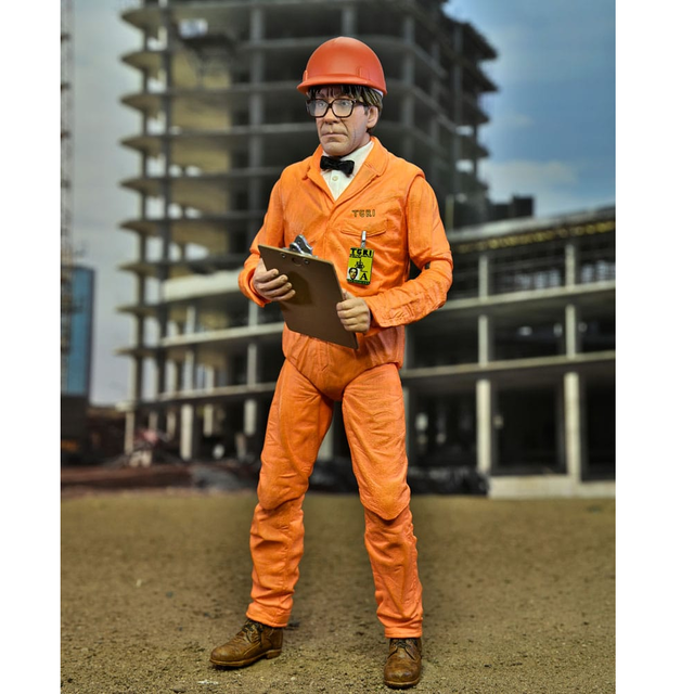 TMNT II: The Secret of the Ooze 2-Pack Lab Coat Professor Perry and Hazmat Suit Professor Perry 18cm