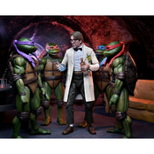TMNT II: The Secret of the Ooze 2-Pack Lab Coat Professor Perry and Hazmat Suit Professor Perry 18cm