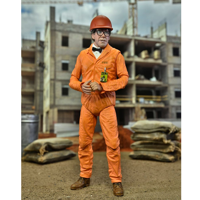 TMNT II: The Secret of the Ooze 2-Pack Lab Coat Professor Perry and Hazmat Suit Professor Perry 18cm