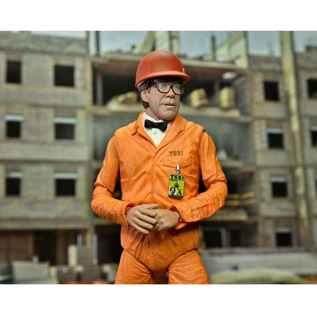 TMNT II: The Secret of the Ooze 2-Pack Lab Coat Professor Perry and Hazmat Suit Professor Perry 18cm