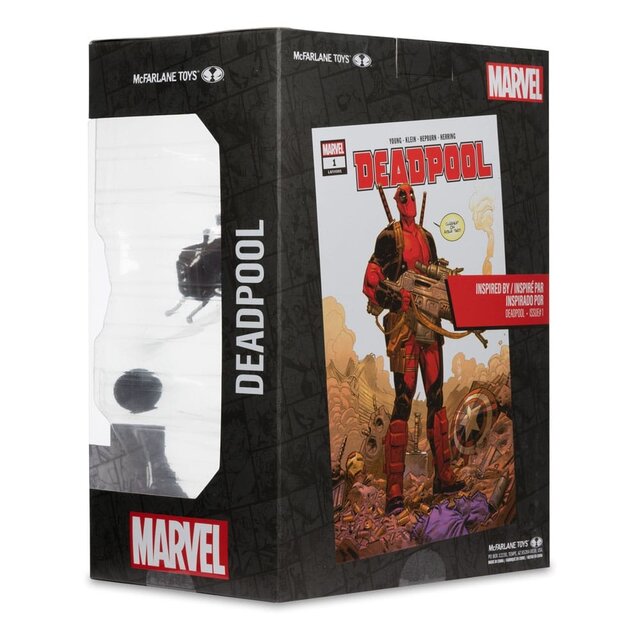 Marvel Collection PVC Statue 1/6 Deadpool (Deadpool #1) Grey Suit Chase 27cm