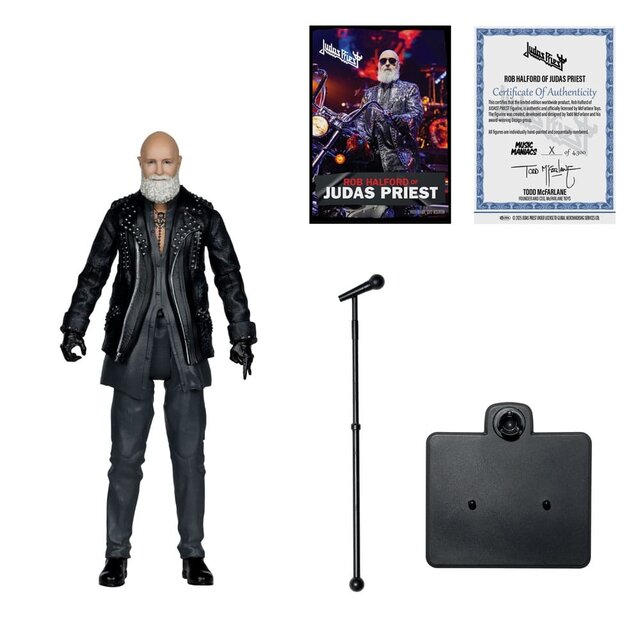 Metal Music Maniacs Rob Halford of Judas Priest Action Figure 15cm