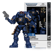 Warhammer 40K Ultramarines Lieutenant in Phobos Armor Action Figure 18cm