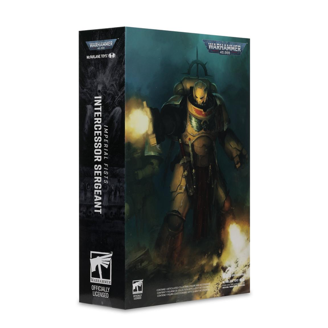 Warhammer 40K Imperial Fist Intercessor Sergeant Action Figure 18cm