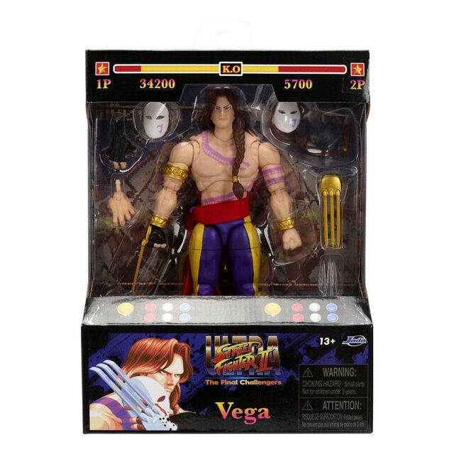 Ultra Street Fighter II: The Final Challengers Action Figure 1/12 Vega 15cm