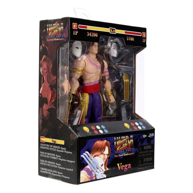 Ultra Street Fighter II: The Final Challengers Action Figure 1/12 Vega 15cm