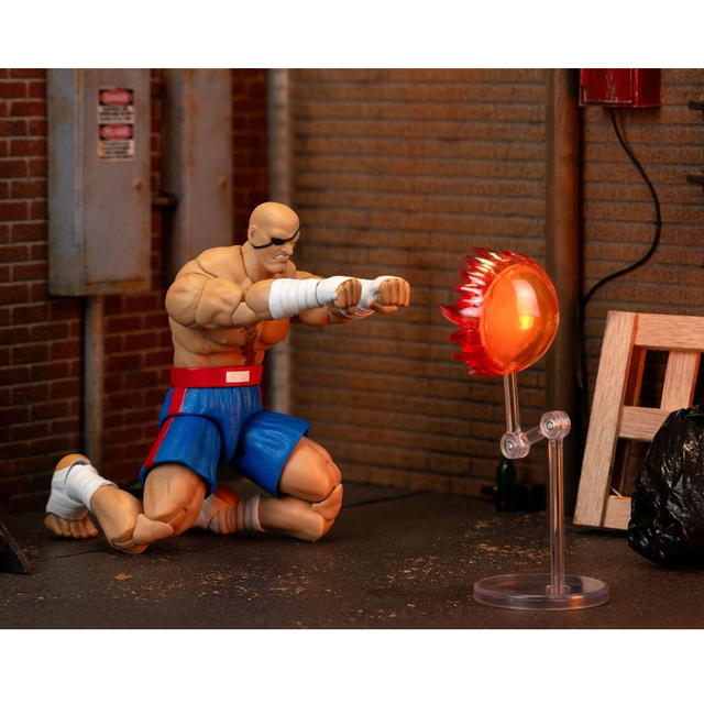 Ultra Street Fighter II: The Final Challengers Action Figure 1/12 Sagat 19cm