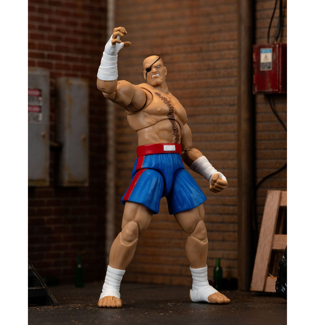 Ultra Street Fighter II: The Final Challengers Action Figure 1/12 Sagat 19cm