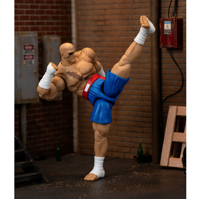 Ultra Street Fighter II: The Final Challengers Action Figure 1/12 Sagat 19cm