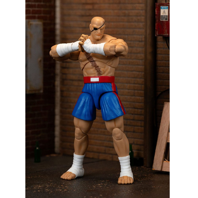 Ultra Street Fighter II: The Final Challengers Action Figure 1/12 Sagat 19cm