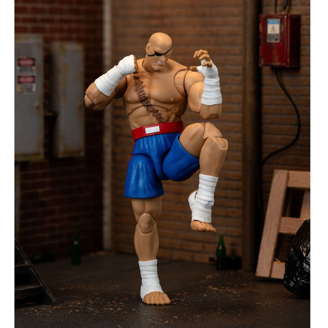 Ultra Street Fighter II: The Final Challengers Action Figure 1/12 Sagat 19cm