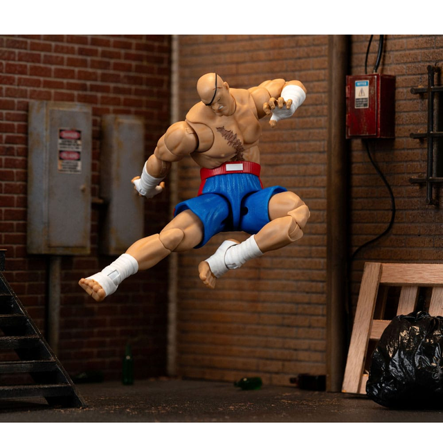 Ultra Street Fighter II: The Final Challengers Action Figure 1/12 Sagat 19cm