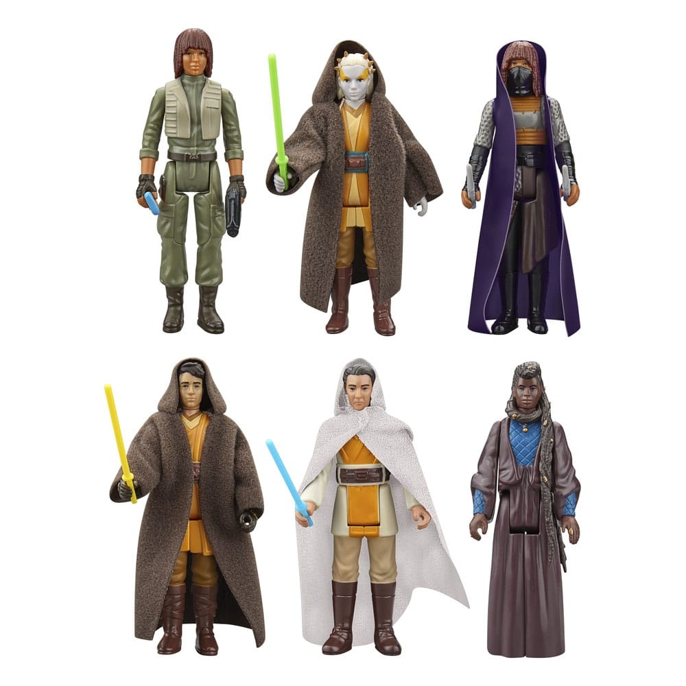 Hasbro Star Wars the Acolyte Retro Collection 6-Pack afbeelding