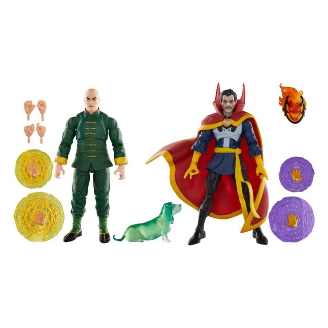 Doctor Strange Marvel Legends Action Figure 3-Pack Doctor Strange, Wong & Bats 15cm