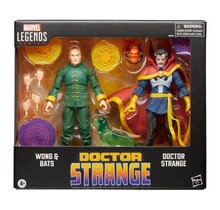 Doctor Strange Marvel Legends Action Figure 3-Pack Doctor Strange, Wong & Bats 15cm