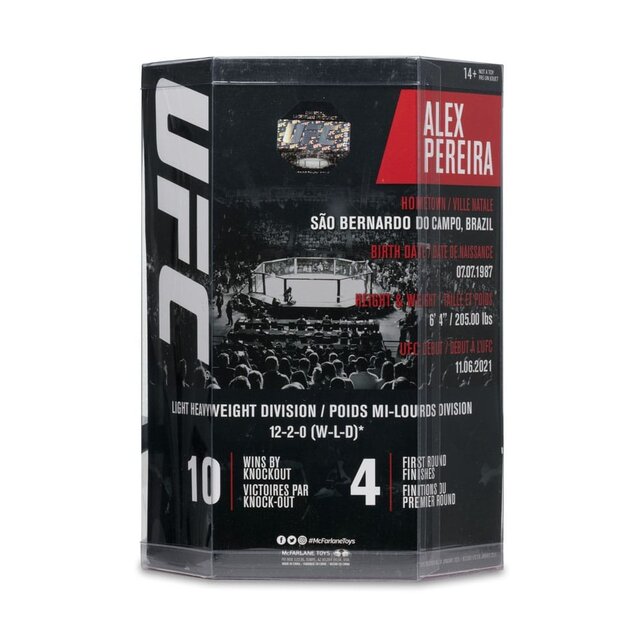 UFC Posed PVC Statue Alex Pereira 18cm