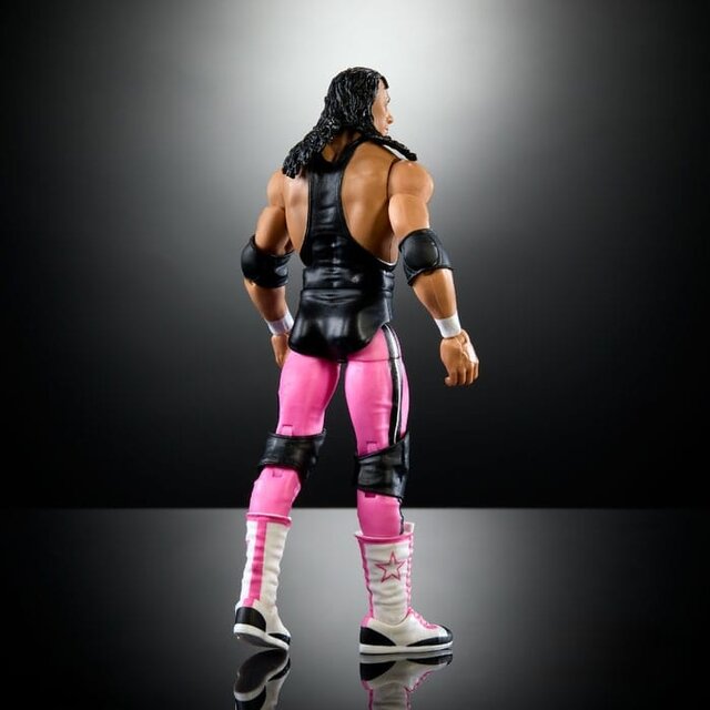 WWE WrestleMania Elite Collection Bret "Hit Man" Hart Action Figure 15cm