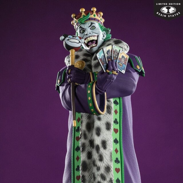 DC Direct Statue 1/10 The Joker Purple Craze: The Joker by Ed McGuiness 19cm