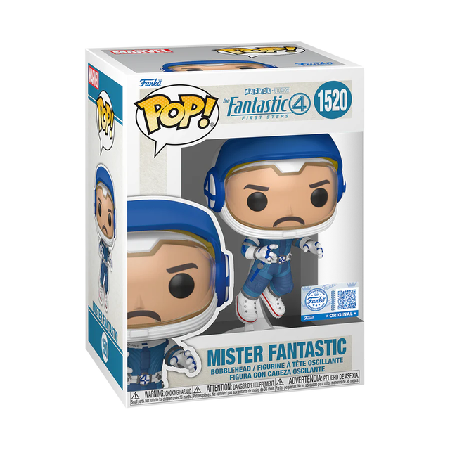 POP! The Fantastic Four: First Steps Mister Fantastic (Astronaut) Bobblehead 9cm