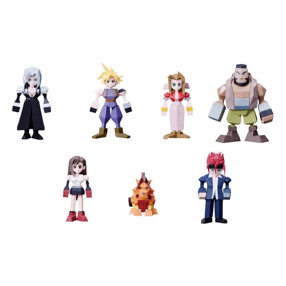 Square Enix Final Fantasy VII Polygon Figures Vol 1 afbeelding