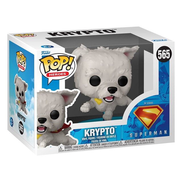 POP! Heroes Vinyl Figure Superman (2025) Krypto 9cm