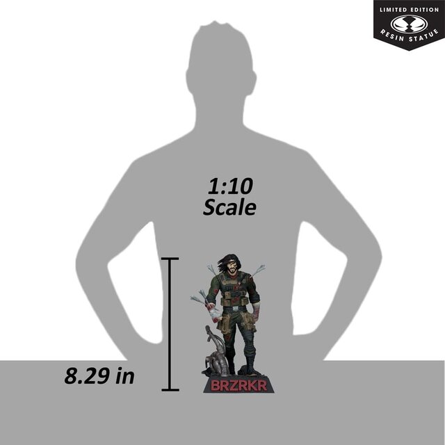 BRZRKR 1/10 Statue B Limited Edition 21cm BRZRKR 1/10 Statue B Limited Edition 21cm