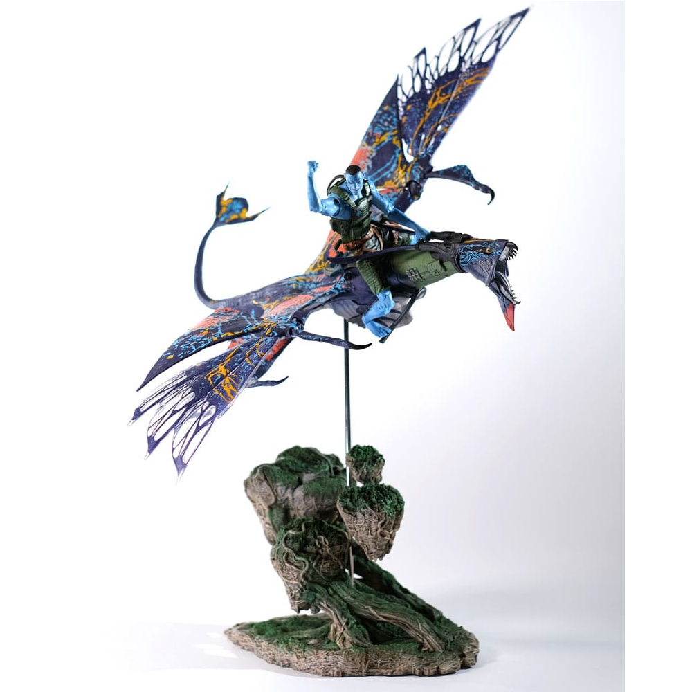 McFarlane Avatar Recom Quaritch & RDA Banshee afbeelding