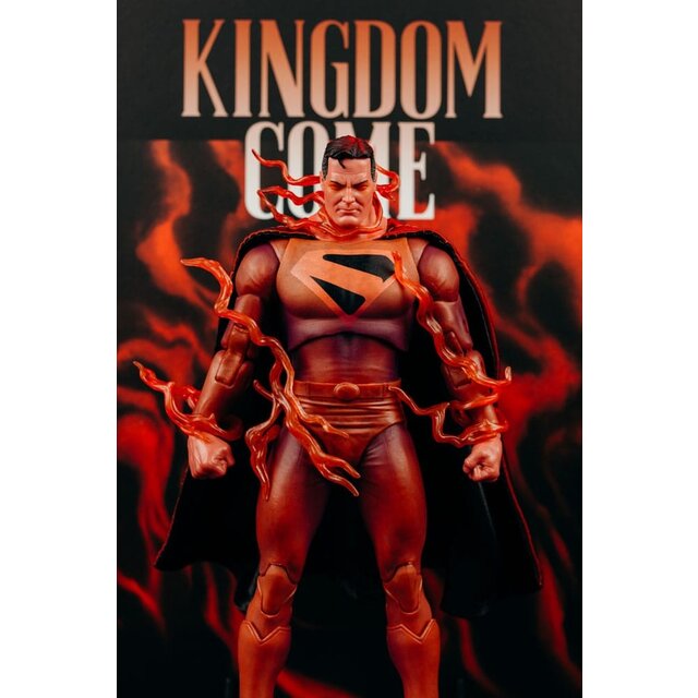 DC Multiverse McFarlane Cover Recreations Superman (Kingdom Come) (Gold Label) Action Figure 18cm DC Multiverse McFarlane Cover Recreations Superman (Kingdom Come) (Gold Label) Action Figure 18cm