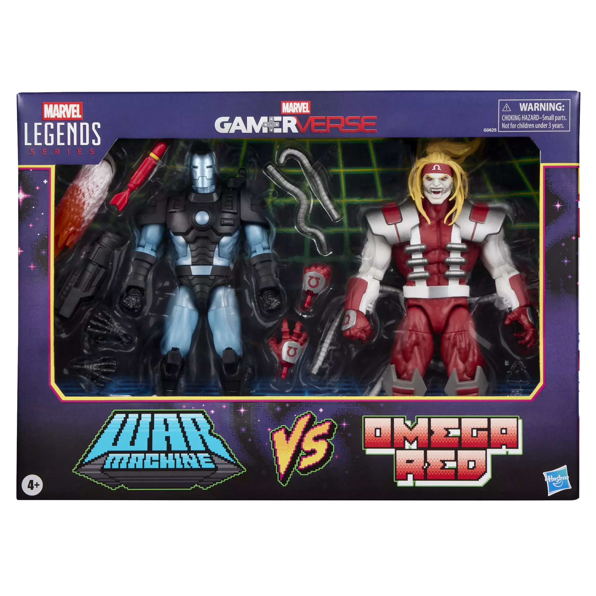 Hasbro Marvel Legends War Machine vs Omega Red afbeelding