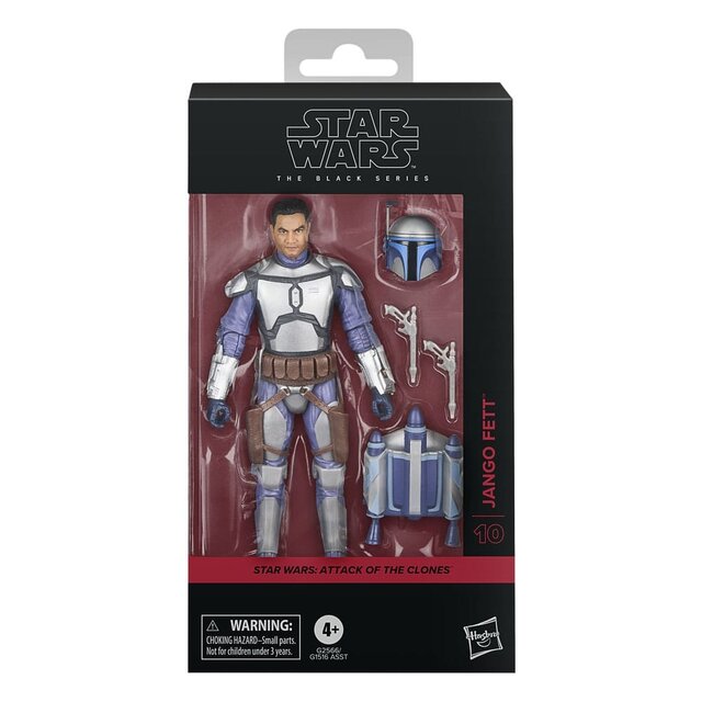 Star Wars Attack of the Clones Black Series Jango Fett Action Figure 15cm Star Wars Attack of the Clones Black Series Jango Fett Action Figure 15cm