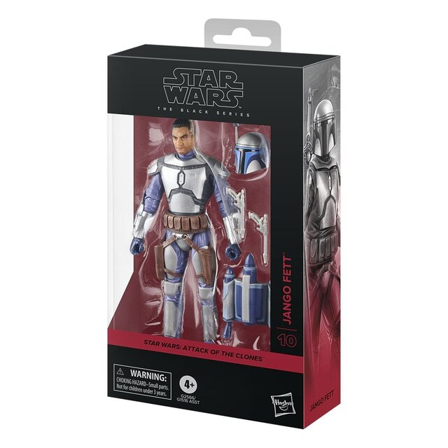 Star Wars Attack of the Clones Black Series Jango Fett Action Figure 15cm Star Wars Attack of the Clones Black Series Jango Fett Action Figure 15cm