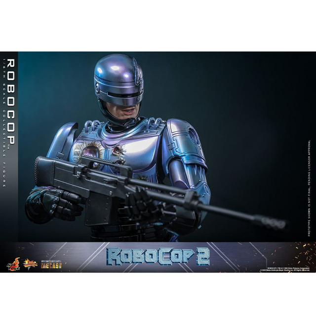 RoboCop 2 Movie Masterpiece Diecast 1/6 RoboCop Action Figure 30cm RoboCop 2 Movie Masterpiece Diecast 1/6 RoboCop Action Figure 30cm