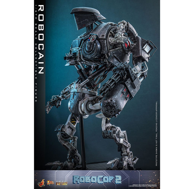 RoboCop 2 Movie Masterpiece Diecast 1/6 RoboCain Action Figure 40cm