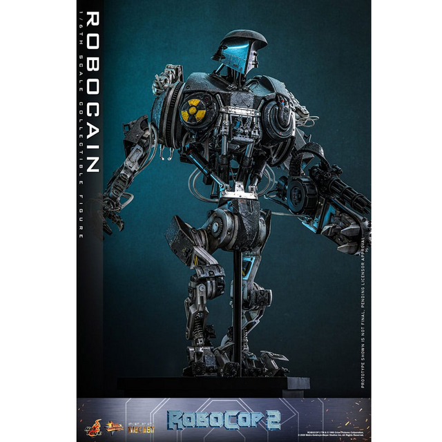 RoboCop 2 Movie Masterpiece Diecast 1/6 RoboCain Action Figure 40cm
