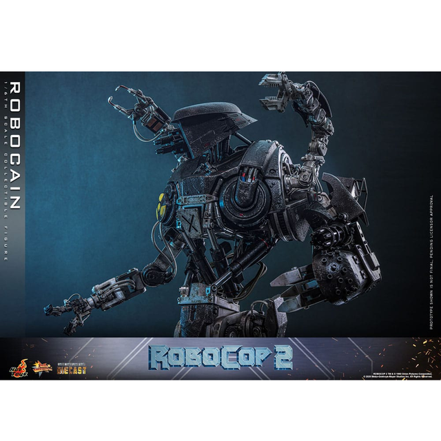 RoboCop 2 Movie Masterpiece Diecast 1/6 RoboCain Action Figure 40cm